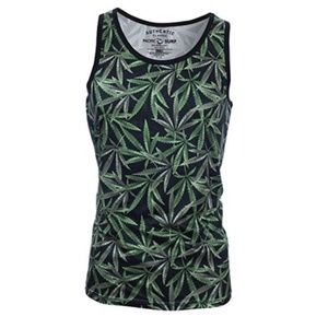 Hemp Tank Shirt - Authentic Pacific Surf Men's L